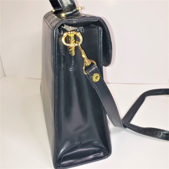 90s/00s Unusual Retro Design Salmon Fish Leather Handbag - Picture 3 of 10